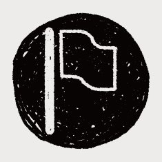 Doodle flag