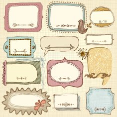Doodle frame set N2
