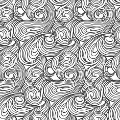 Seamless abstract wave pattern