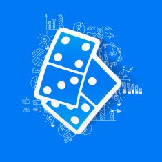 Drawing business formulas domino