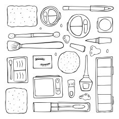 Cosmetics Makeup set