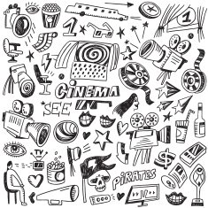 cinema doodles