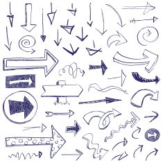 Doodle arrows N5