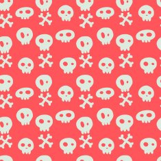 Skull pattern