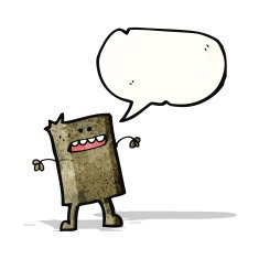 cartoon blockhead
