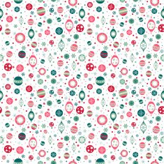 Beautiful design Christmas seamless pattern with xmas toys