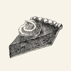 Pie Slice Drawing