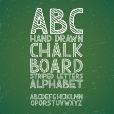 Blackboard chalkboard Chalk hand draw doodle abc alphabet grunge scratch