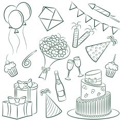 Birthday Doodle N3
