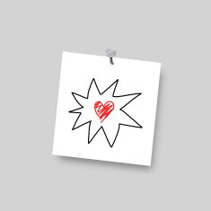 Red Heart Sketch N2