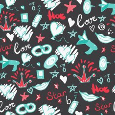 Romantic Funky Pattern