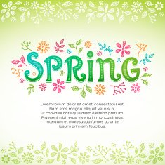 Spring background N4