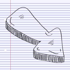 Simple doodle of an arrow N5