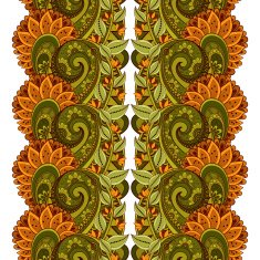 Vector seamless floral pattern N14