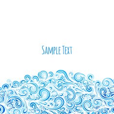 Wave background vector illustration N3