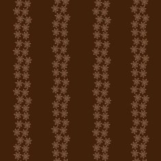 Henna MehendyTattoo Seamless Pattern on a brown background