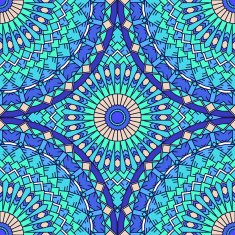 hand drawn seamless ornamental abstract bright background with many details N2