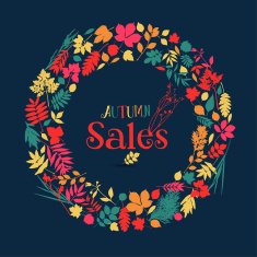 Autumn nature sale background N2