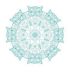 Arabesque ornament for your design N4