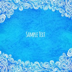 Wave background vector illustration N4
