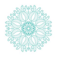 Arabesque ornament for your design N5