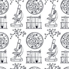 Science And Education Seamless Pattern N9