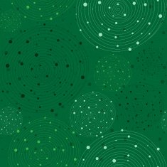 Seamless abstract green background with circular lines Vector il N2