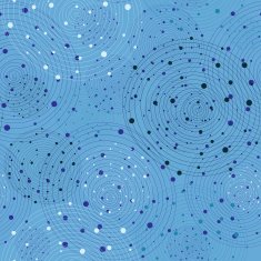 Abstract blue swirls background Vector illustration