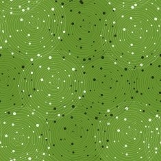 Seamless abstract green background with circular lines Vector il N6