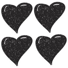 Simple doodle of a heart
