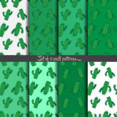 background cactus pattern N3