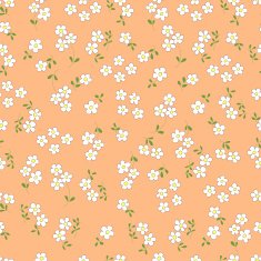 Seamless pattern with bouquets of flowers cartoon N2