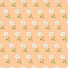 Seamless pattern with bouquets of flowers cartoon N7