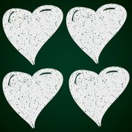 Simple doodle of a heart N3