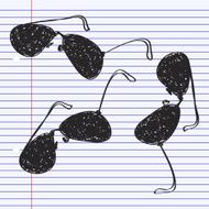 Simple doodle of some sunglasses