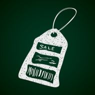 Simple doodle of a sale tag N5