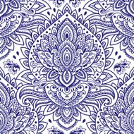 Beautiful floral leaf seamless pattern