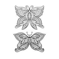 butterfly coloring page