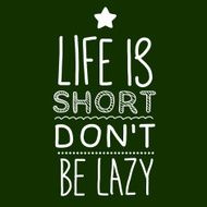 Vector illustration with motivation phrase N12