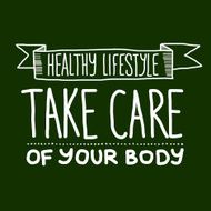 Healthy lifestyle poster N2
