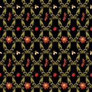 Vector seamless floral pattern N20