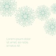 Floral abstract ornament vector illustration N7