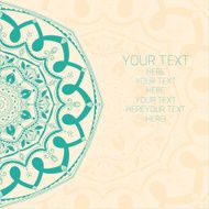 Floral abstract ornament vector illustration N21