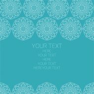 Floral abstract ornament vector illustration N23