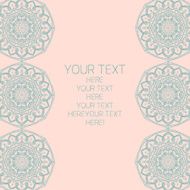 Floral abstract ornament vector illustration N24