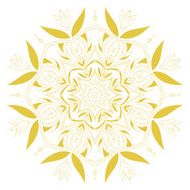 Floral ornament vector illustration N13