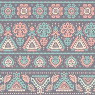 Tribal Aztec vintage seamless pattern N4