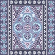 Tribal vector ethnic Mexican African ornament N2