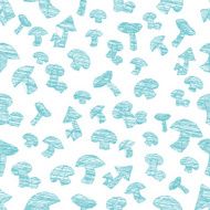 Mushroom pattern vector illustration N2