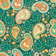 Paisley seamless pattern N6